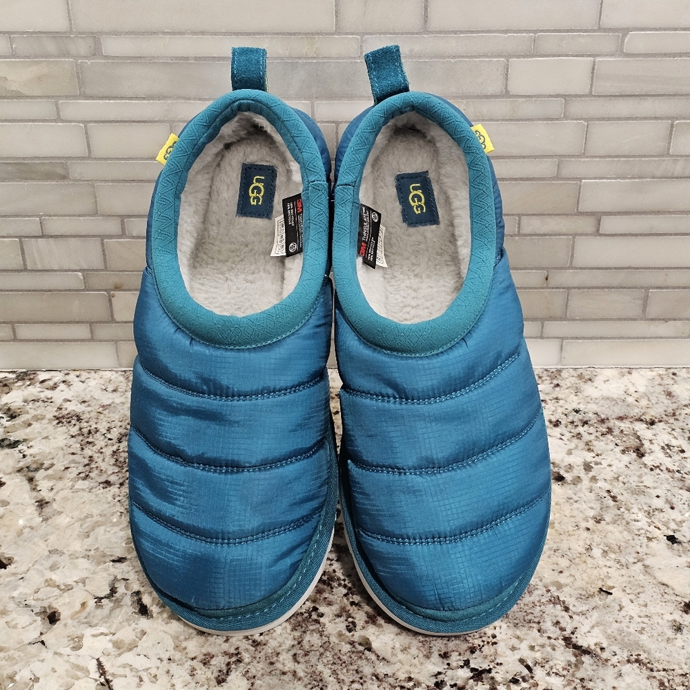 Ugg Tasman LTA Slippers Men’s Sz 10 3M Thinsulate Blue Green Slipper 1127735 New